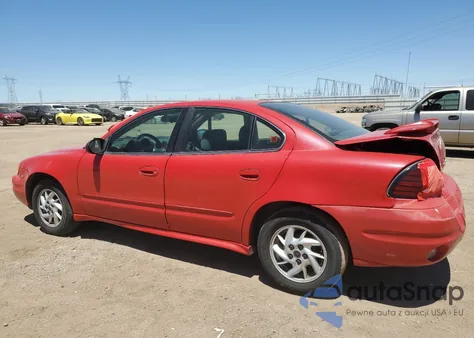2004 Pontiac Grand Am Se1 z USA, uszkodzony, nr VIN 1G2NF52E74C233523